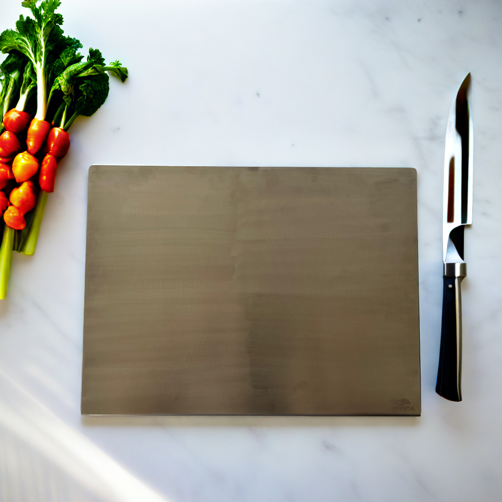 Stainless steel chopping board - Large