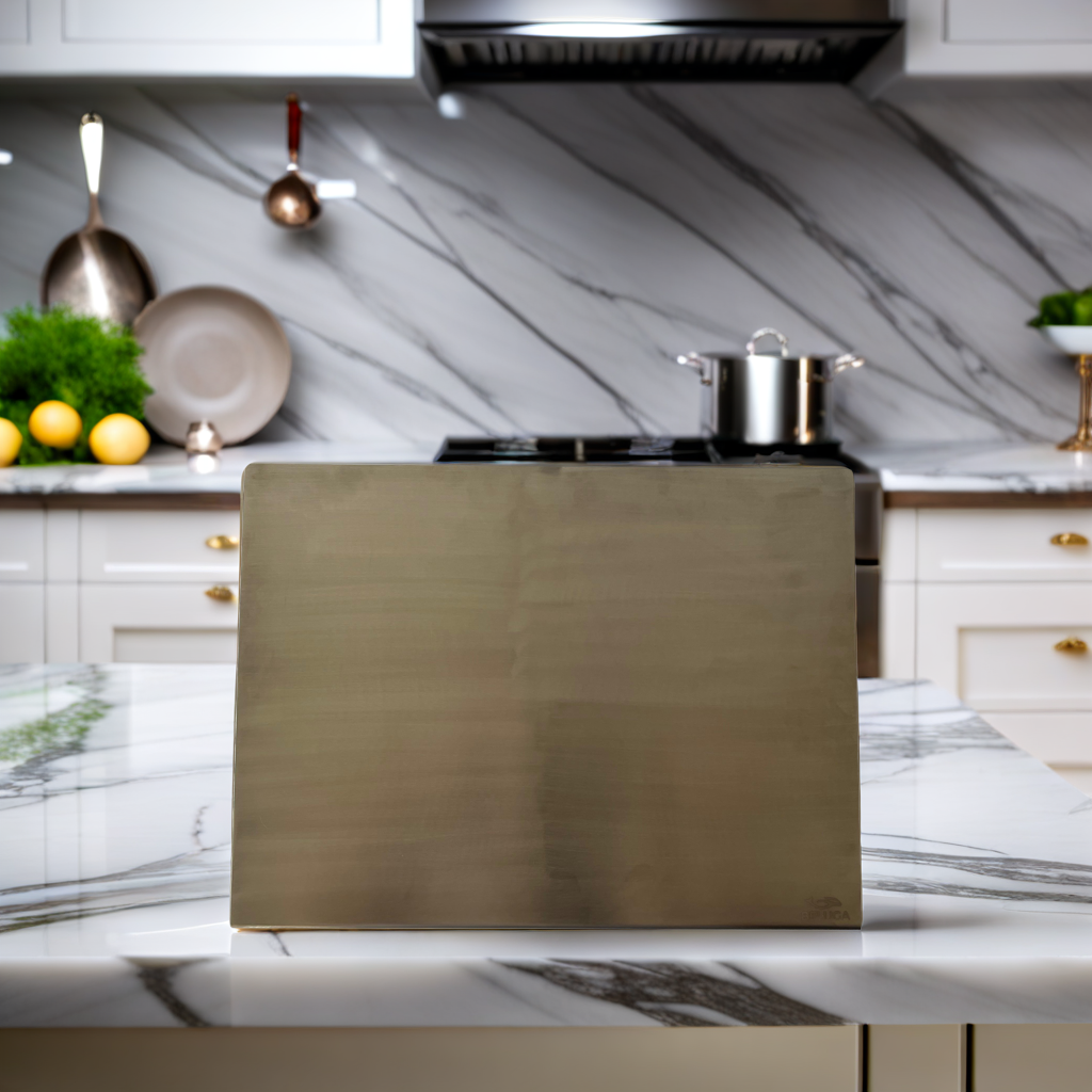 Stainless steel chopping board - Large