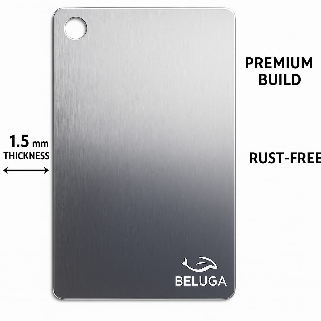 Stainless steel chopping board - Medium
