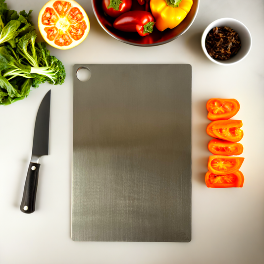Stainless steel chopping board - Medium