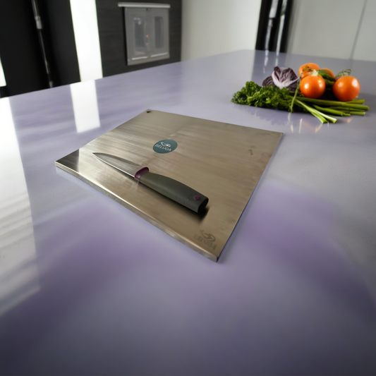 Stainless steel chopping board - Large