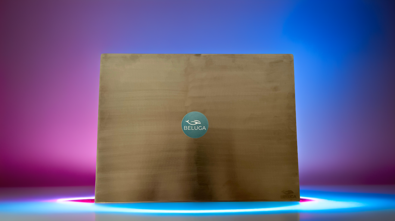 Stainless steel chopping board