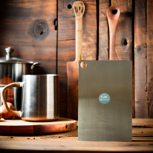 Stainless steel chopping board - Small